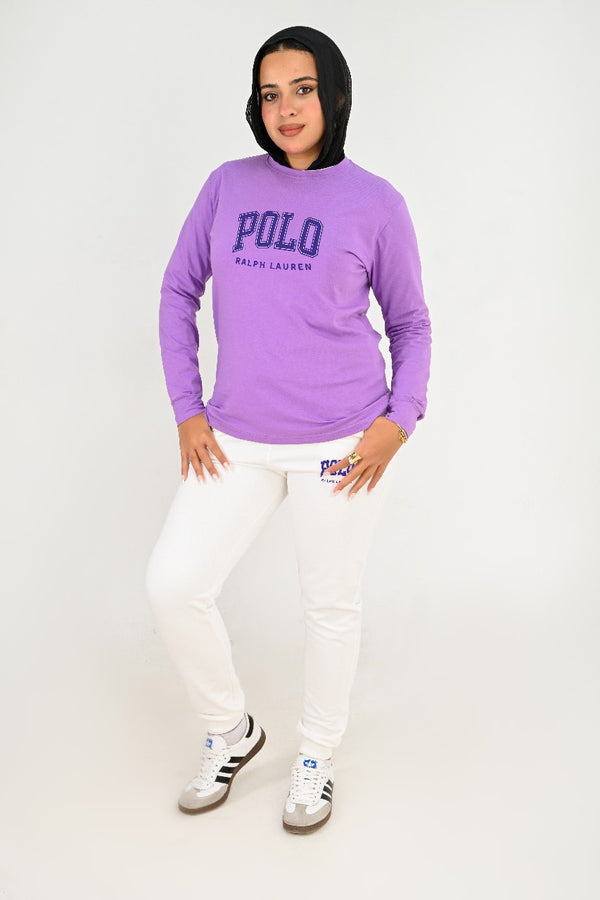 LONG SLEEVES FULL SET ( T-shirt + pants ) For Her P RLF- High Copy