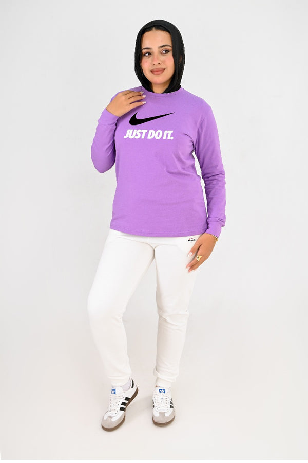 LONG SLEEVES FULL SET ( T-shirt + pants ) For Her jD it - High Copy