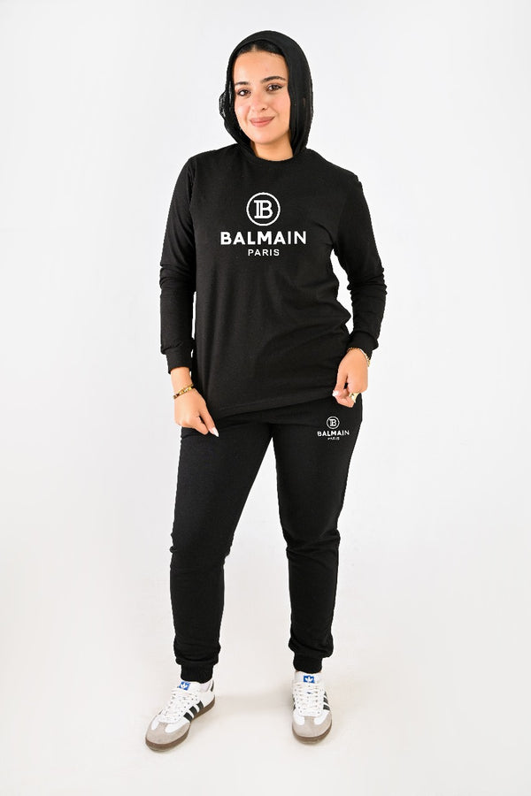 LONG SLEEVES FULL SET ( T-shirt + pants ) For Her BAL- High Copy
