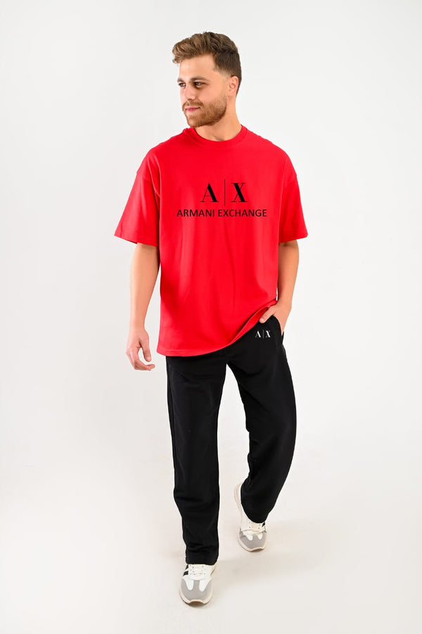 Branded full Summer set ( T-shirt + pants ) For Him AR EX - High Copy
