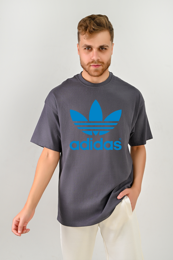 Branded Oversize T-shirts For Him ad blue - High Copy