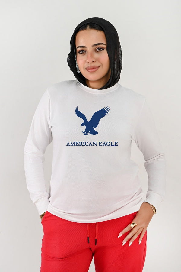Branded Long Sleeves T-shirts For Her AE - High Copy