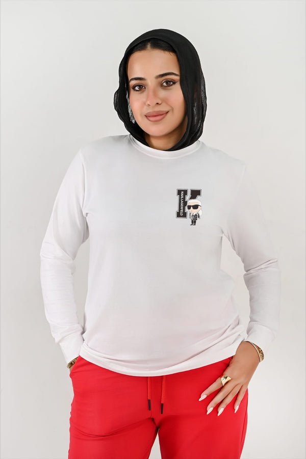 Branded Long Sleeves T-shirts For Her KR Glasses - High Copy