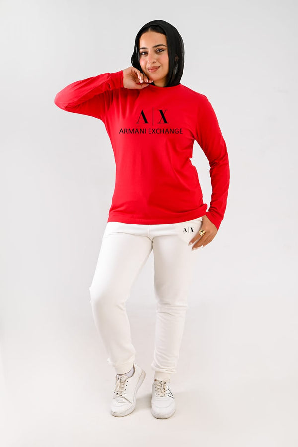 LONG SLEEVES FULL SET ( T-shirt + pants ) For Her AR EX - High Copy
