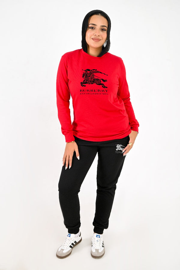 LONG SLEEVES FULL SET ( T-shirt + pants ) For Her BUR - High Copy