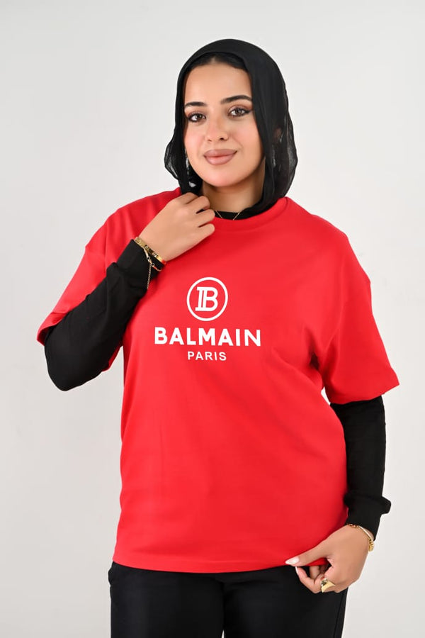Branded Oversize T-shirts For Her BAL - High Copy