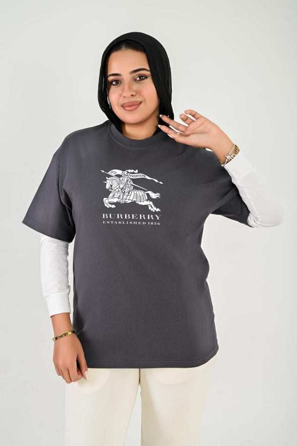 Branded Oversize T-shirts For Her BURR - High Copy