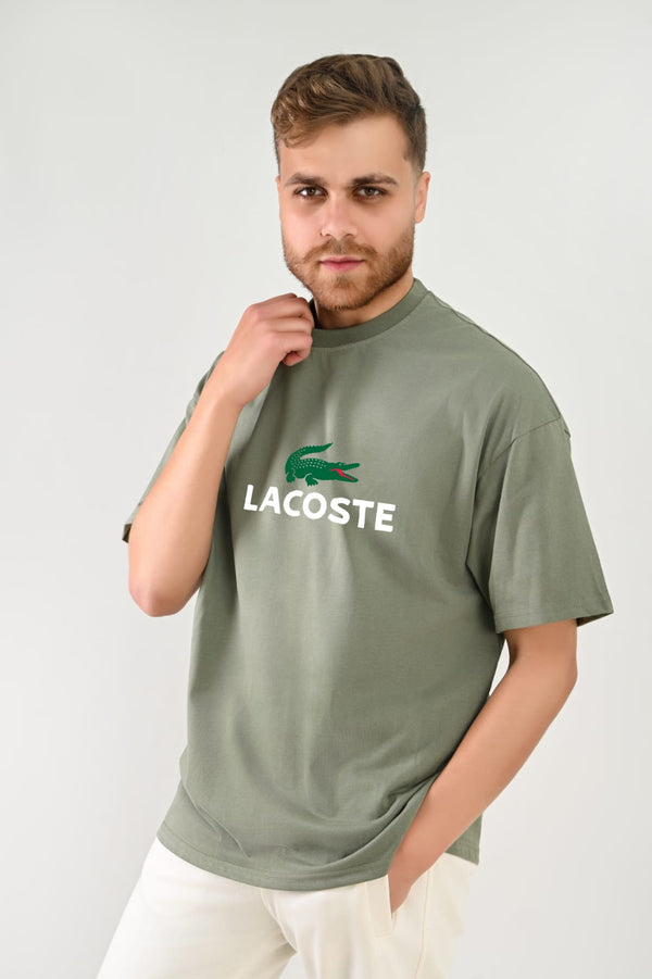 Branded Oversize T-shirts For Him LACOST - High Copy