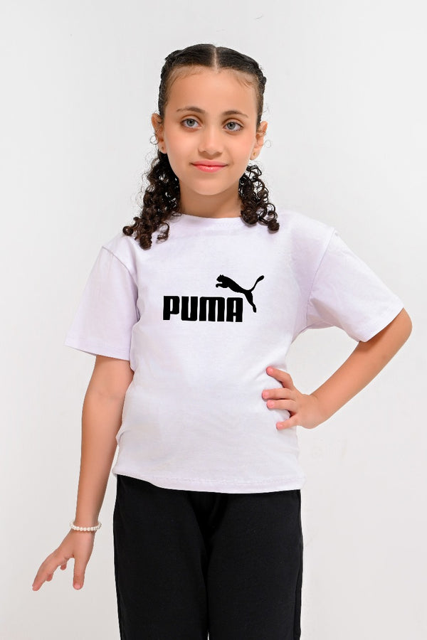 Branded Kids T-shirt Pu For Girls- High Copy