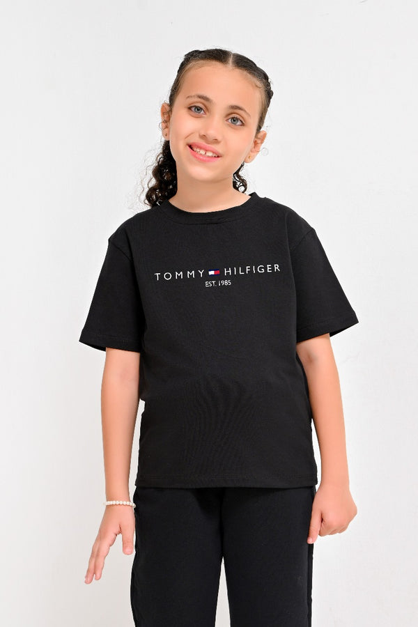 Branded Kids T-shirt Tm For Girls- High Copy