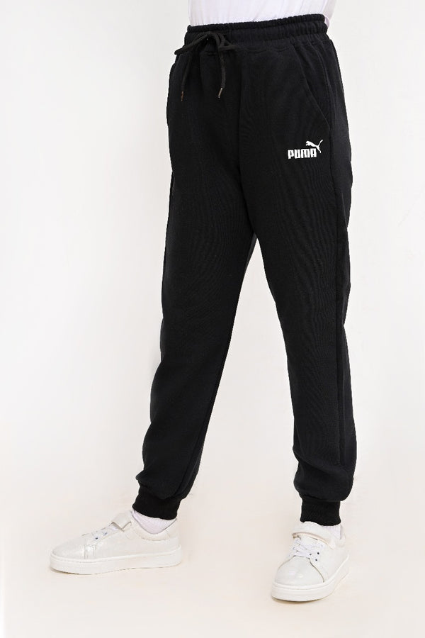 Branded Kids Sweatpants Pu For Girls - High Copy