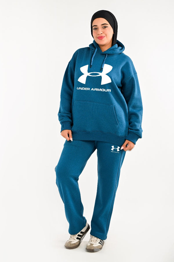 Fleece Lined Tracksuit UA  For Her (HIGH COPY)