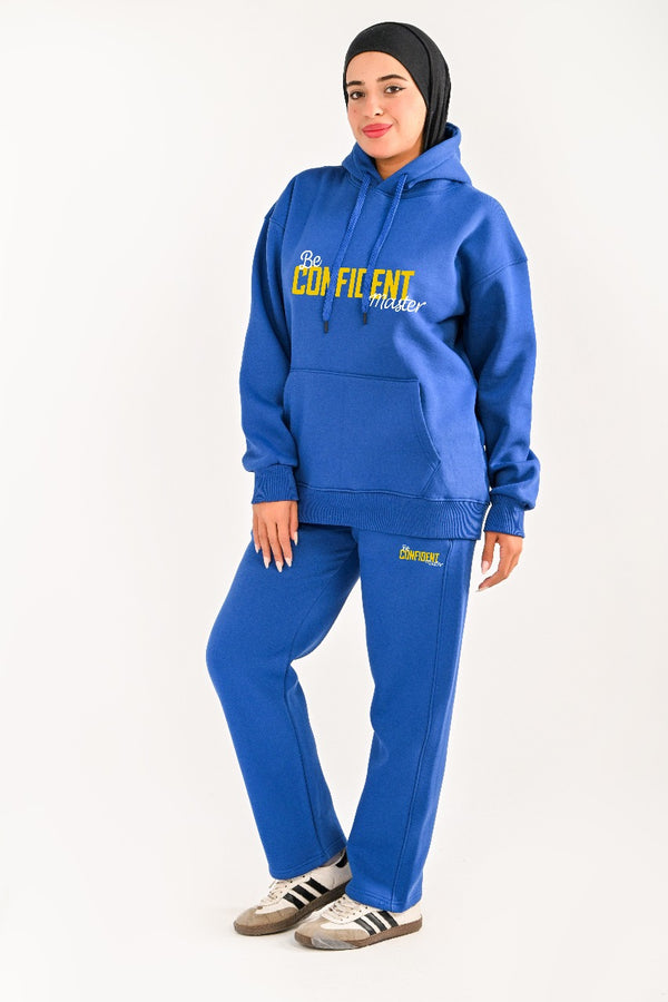 Fleece Lined Tracksuit Confident For Her (HIGH COPY)