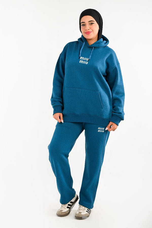 Fleece Lined Tracksuit MU For Her (HIGH COPY)