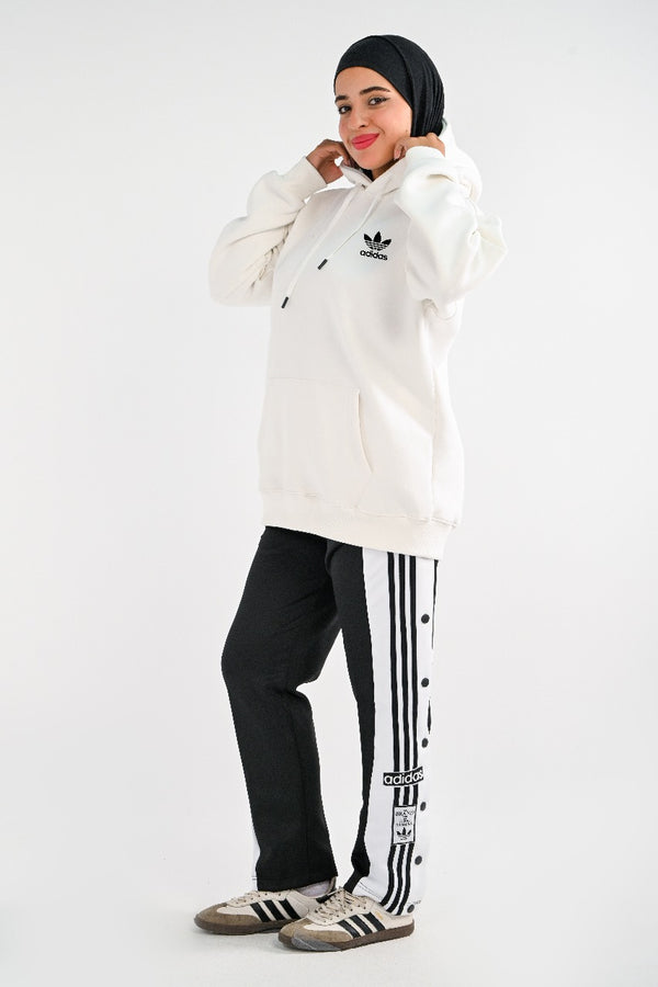 Branded full Winter set ( Hoodie + pants ) For Her (AD-KB )-High Copy