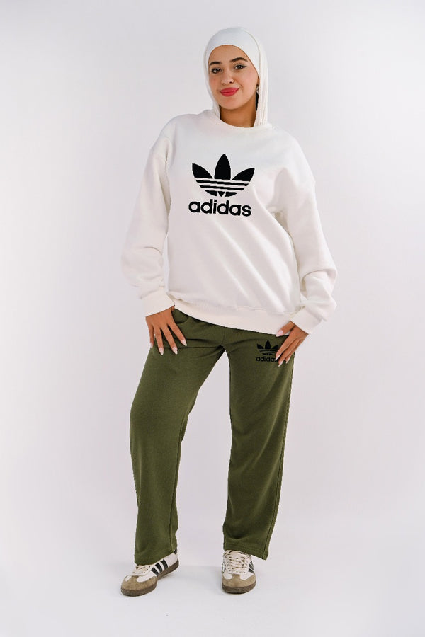 Round Neck Set AD For Her (HIGH COPY)