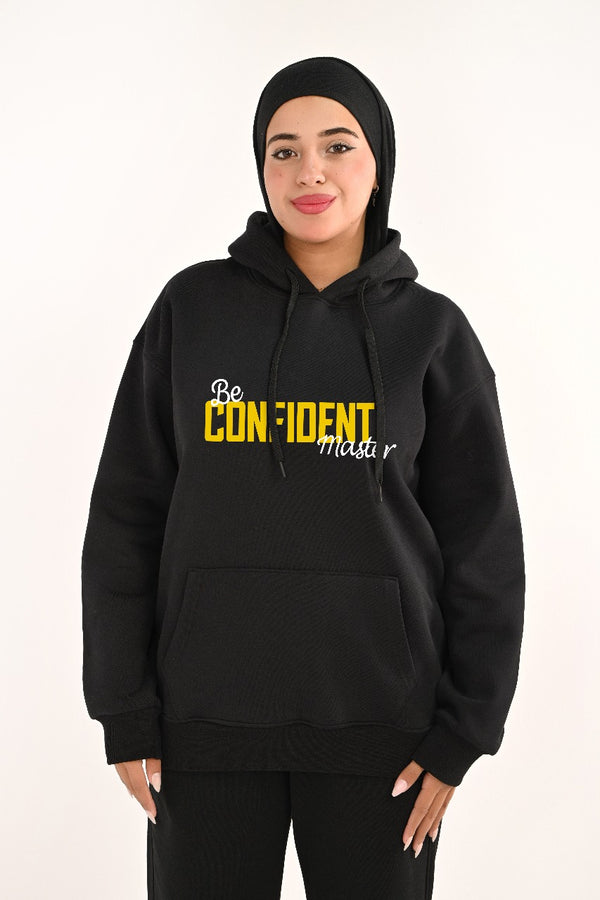 Branded Hoodie For Her Confident (HIGH COPY)