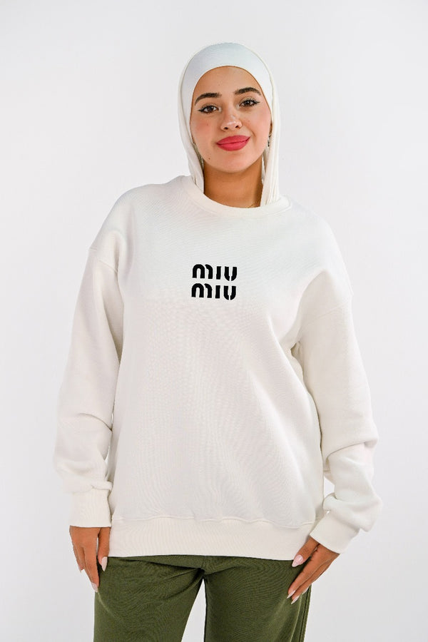 Branded Hoodie Round For Her MU (HIGH COPY)