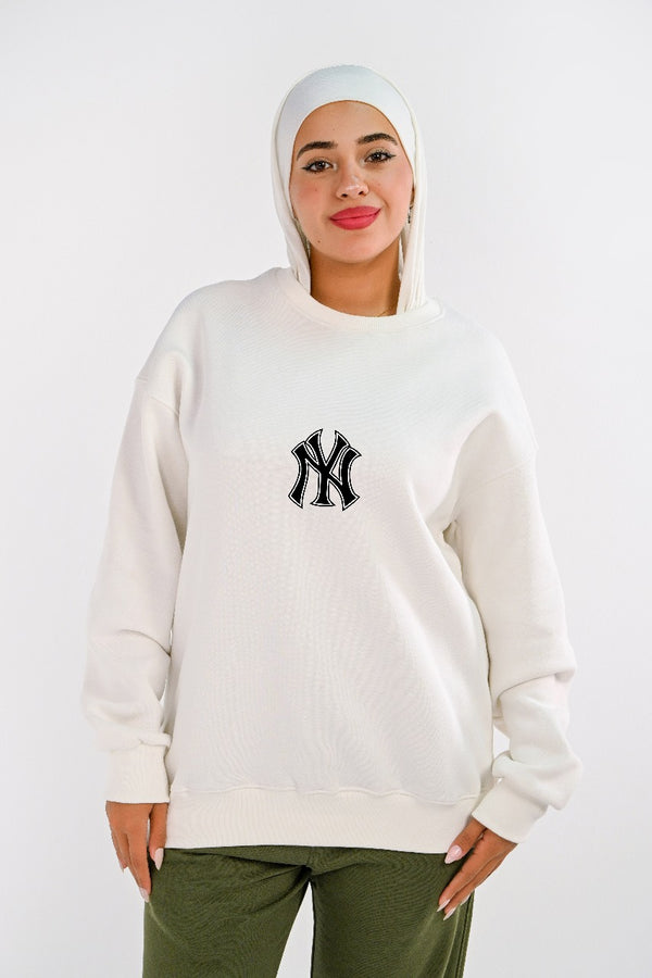 Branded Hoodie Round For Her NY (HIGH COPY)
