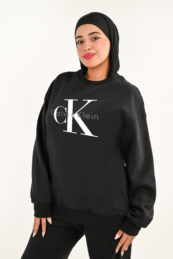 Branded Hoodie Round For Her CK (HIGH COPY)