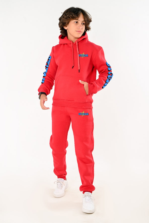 Branded Kids full set ( hoodie + pants ) For Boys Stitch (HIGH COPY)