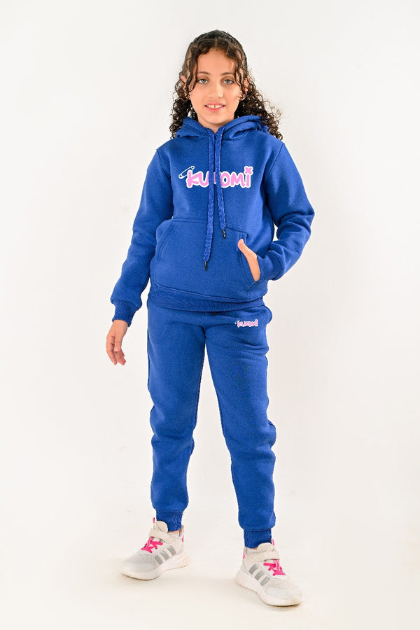 Branded Kids full set ( hoodie + pants ) For Girls Kuromi (HIGH COPY)