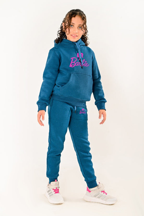 Branded Kids full set ( hoodie + pants ) For Girls Barbie (HIGH COPY)