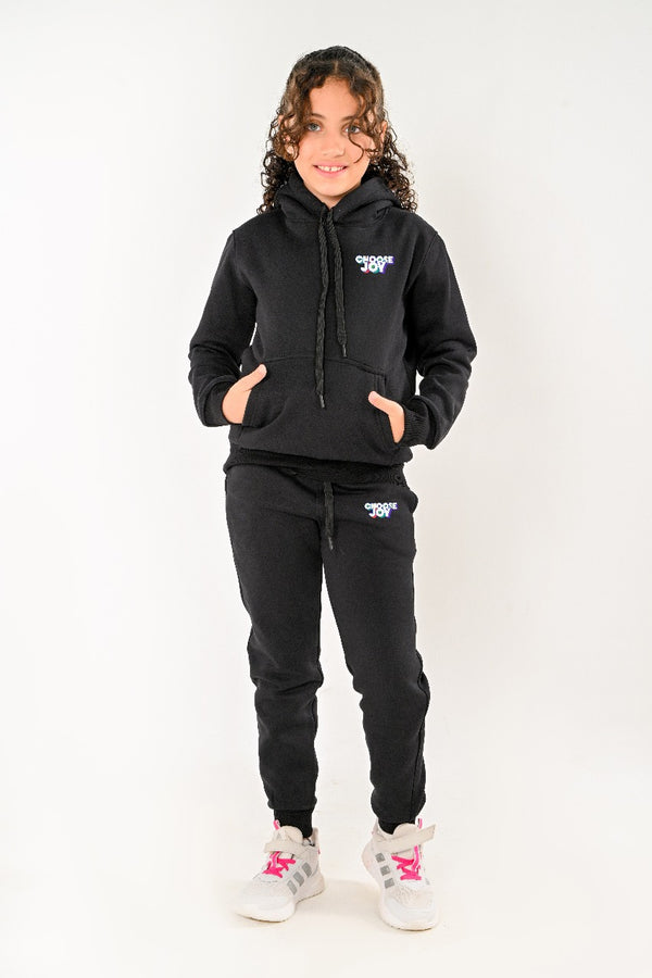 Branded Kids full set ( hoodie + pants ) For Girls Choose Joy (HIGH COPY)