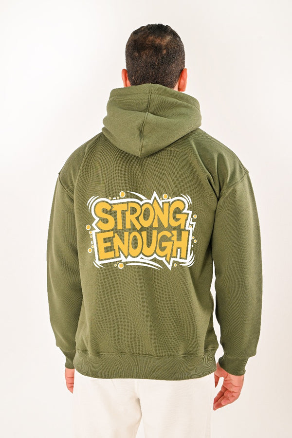 Branded Hoodie For Him Strong Enough (HIGH COPY)