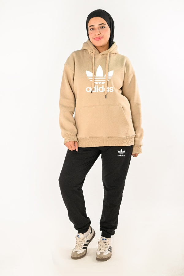 Hoodie & Sweatpants Set AD For Her (HIGH COPY)