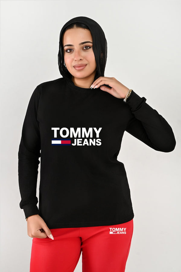 Branded Long Sleeves T-shirts For Her TO big flag - High Copy