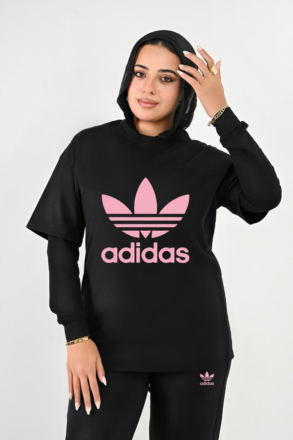 Branded Oversize T-shirts For Her ad pink - High Copy