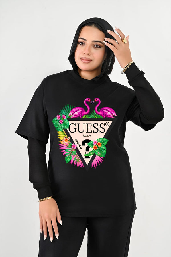 Branded Oversize T-shirts For Her Gss flambgo - High Copy