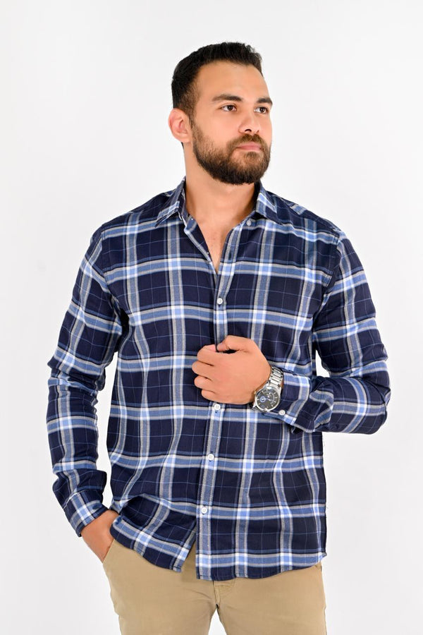 Branded Shirts For Him plaid  - High Copy