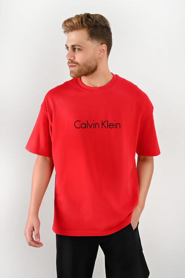Branded Oversize T-shirts For Him CK  - High Copy