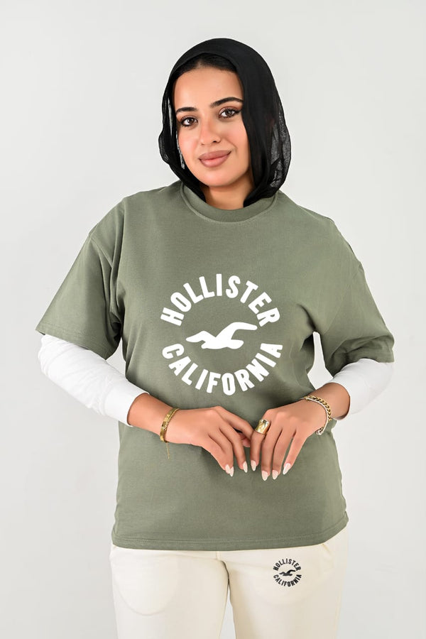 Branded Oversize T-shirts For Her HLST - High Copy