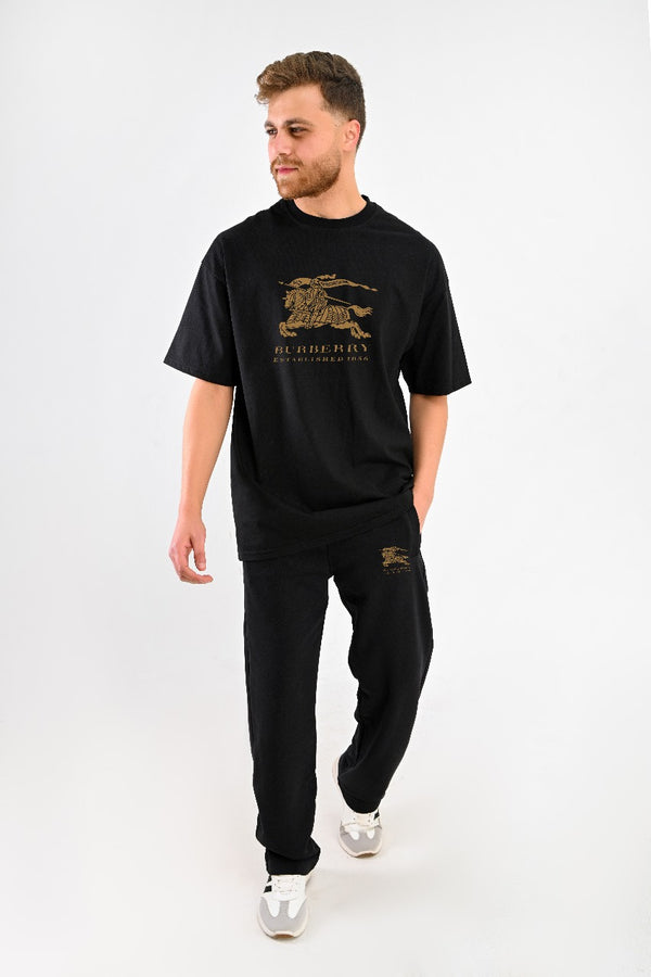 Branded full Summer set ( T-shirt + pants ) For Him BUR- High Copy